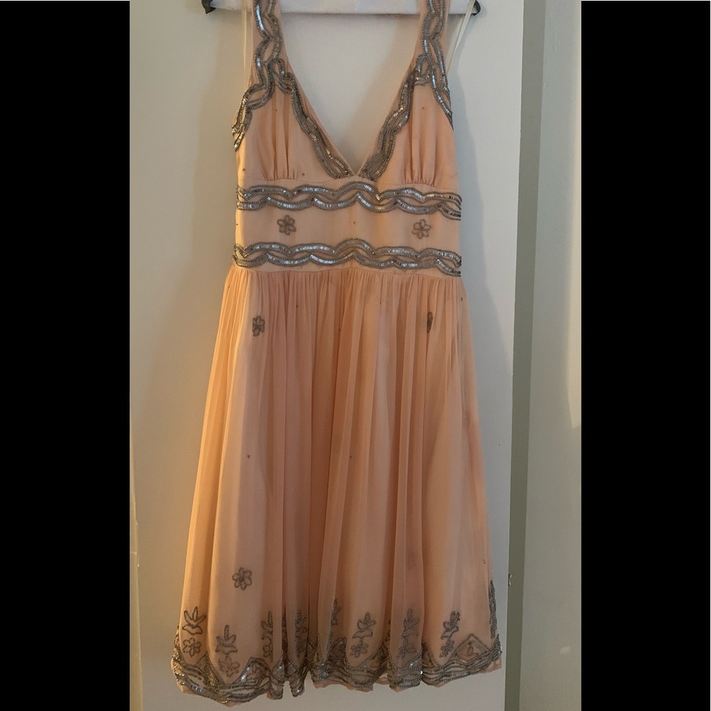 Gorgeous Party Dress with exquisite beaded work